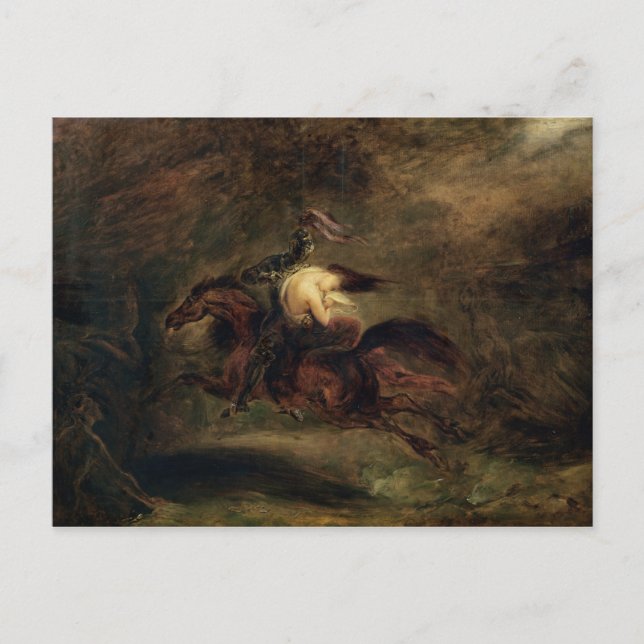 Carte Postale Les morts vont vite, 1830 (Devant)