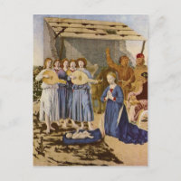 Les musiciens adorent le Christ par Geburt Christi