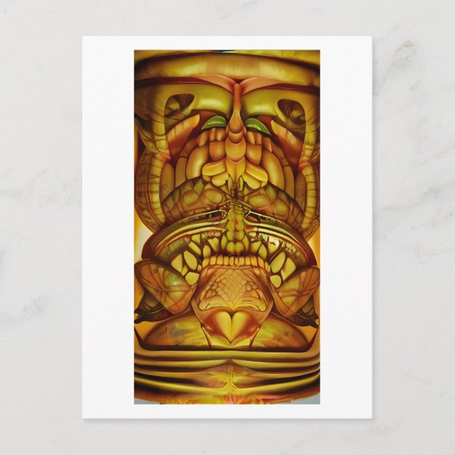 Carte Postale Les Nouveaux Tiki Freaks (Devant)
