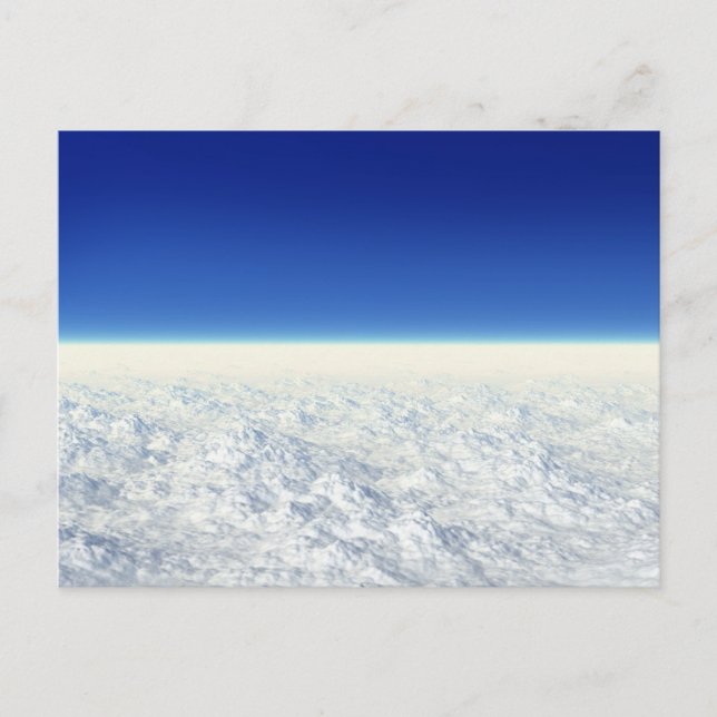 Carte Postale Les nuages de Vénus (Devant)