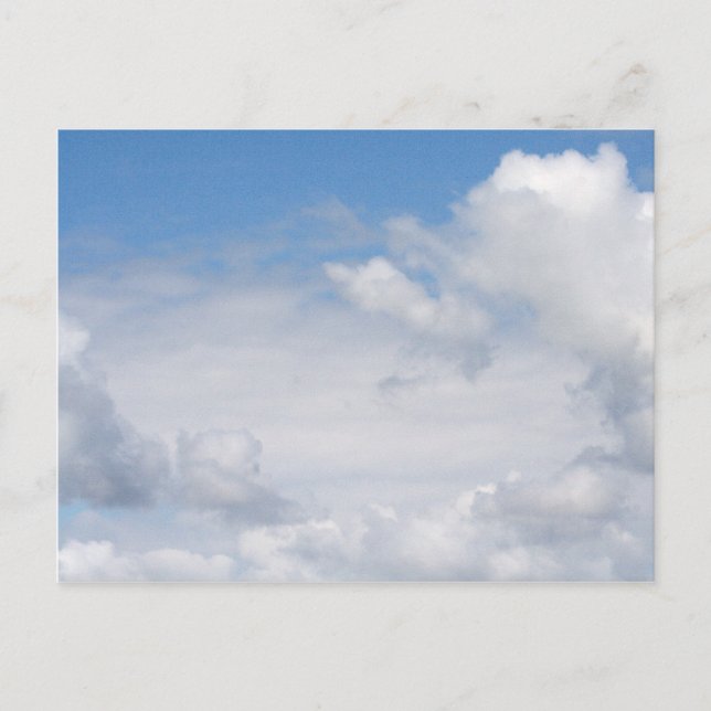 Carte Postale Les nuages ont-ils des âmes ? (Devant)