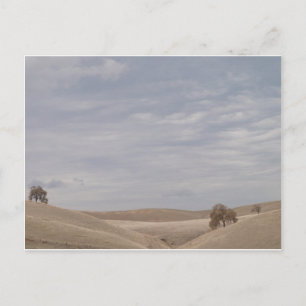 Carte Postale Les nuages sur la nature