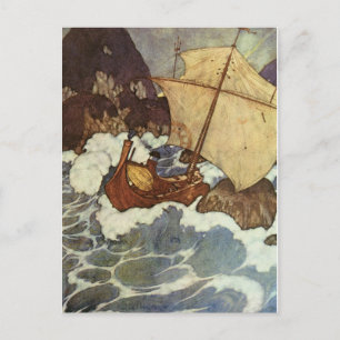 Carte Postale Les nuits arabes de Dulac