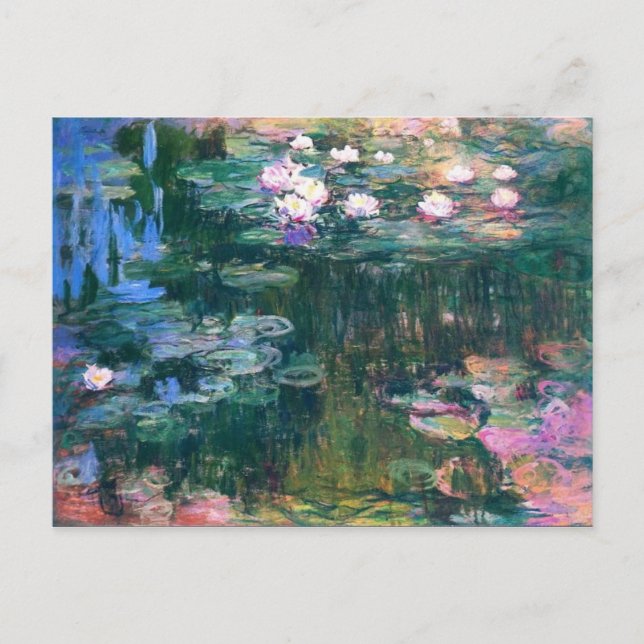 Carte Postale Les Nymphéas - Claude Monet (Devant)