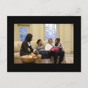 Carte Postale Les Obama