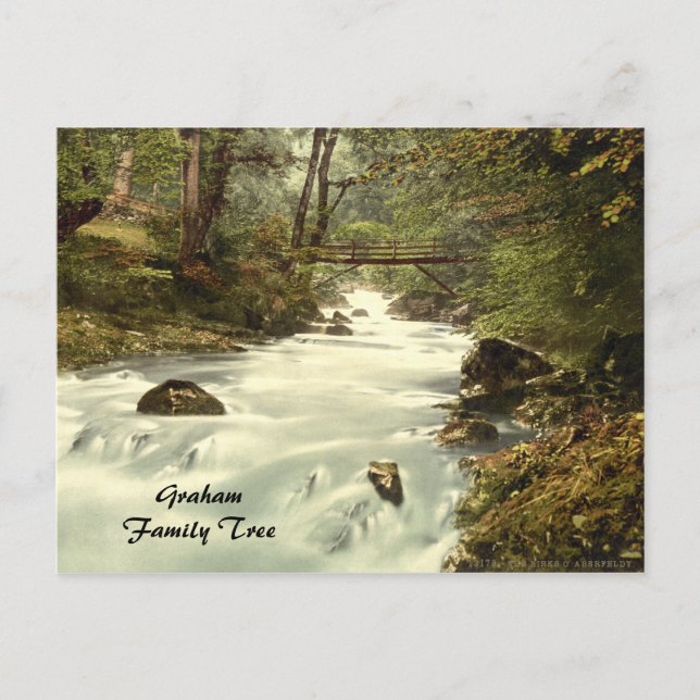Carte Postale Les oiseaux d'Aberfeldy, Perth et Kinross, Écosse (Devant)
