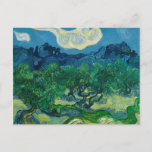 Carte Postale Les Oliviers aux Alpilles Vincent van Gogh<br><div class="desc">Olive Trees with the Alpilles in the Arrière - plan par Vincent van Gogh (juin 1889) Huile sur toile</div>