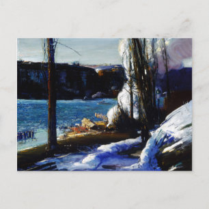 Carte Postale Les Palissades en hiver George Bellows