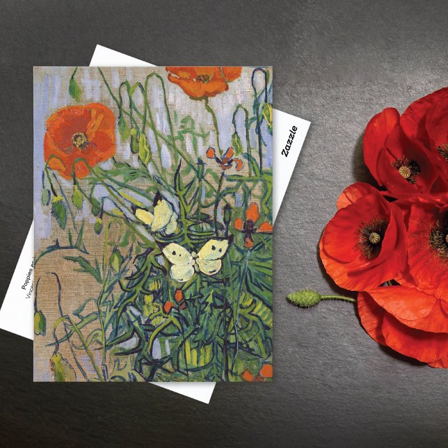 Carte Postale Les papillons Vincent van Gogh (Créateur téléchargé)