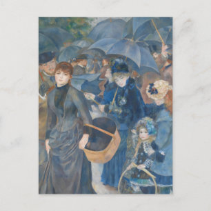 Carte Postale Les Parapluies de Renoir