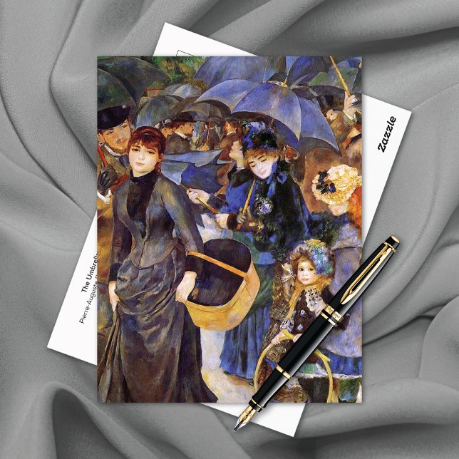 Carte Postale Les Parapluies Pierre-Auguste Renoir (Créateur téléchargé)