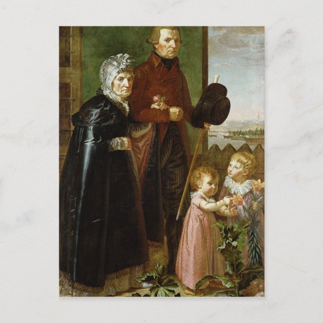 Carte Postale Les parents de l'artiste, 1806 (Devant)