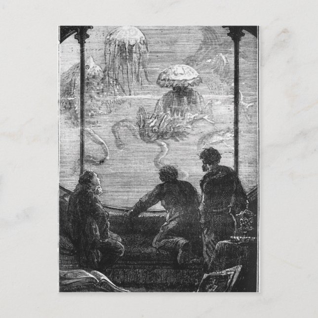 Carte Postale Les passagers du Nautilus (Devant)