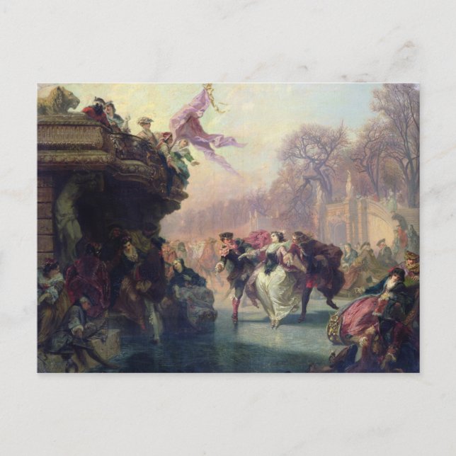 Carte Postale Les Patins (Devant)
