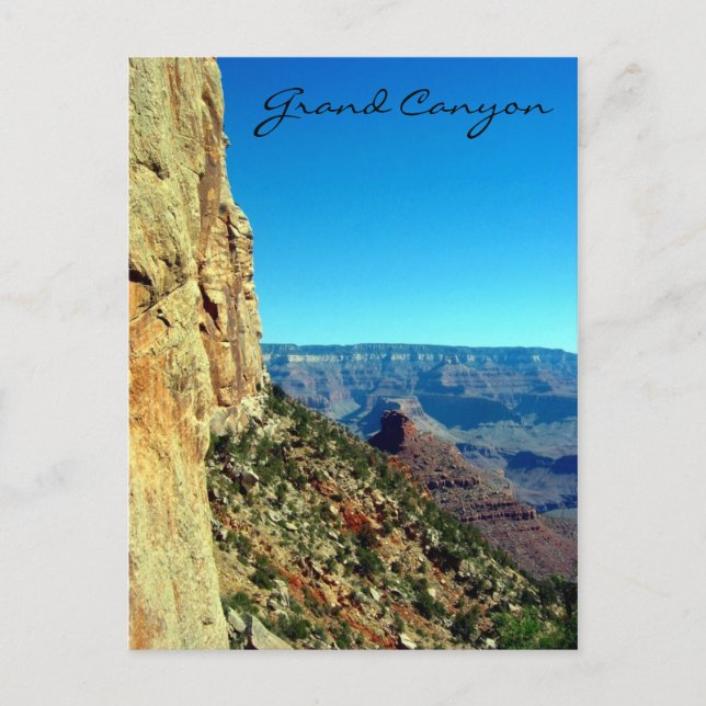 Carte Postale les pentes du grand canyon (Devant)