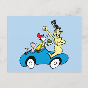 Carte Postale Les personnages de Dr. Seuss Les œufs verts au jam