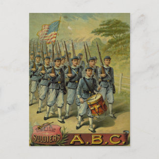 Carte Postale Les petits soldats