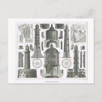 Carte Postale Les phares