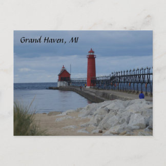 Carte Postale Les phares de Grand Haven