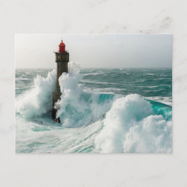 Carte Postale Les phares | Jument Phare Ouessant France (Devant)
