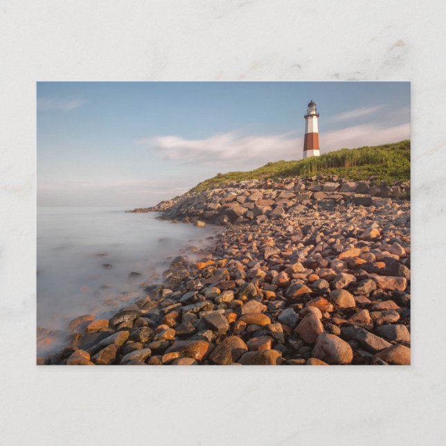 Carte Postale Les phares | Montauk Point Long Island (Devant)