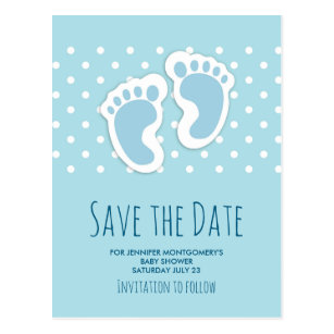 Cartes Postales Pieds De Bleu Bebe Originales Zazzle Fr