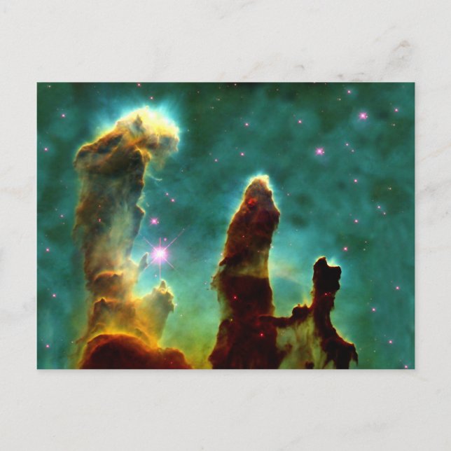Carte Postale Les piliers de la création (Devant)