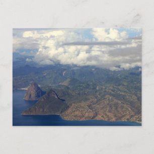 Carte Postale Les Pitons