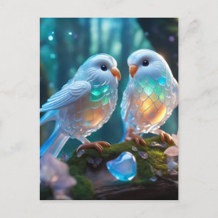 Carte Postale Les plus beaux lovebirds du monde sont ceux-ci