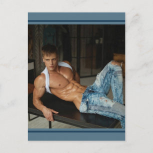 Carte Postale Les plus beaux mecs de la planète ! L'heure de l'é