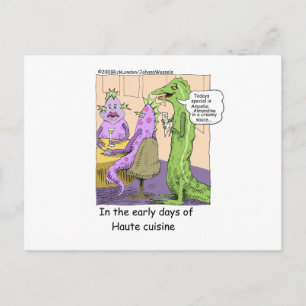 Carte Postale Les Premiers Jours De Sortir Dîner Cadeaux Drôles