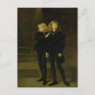 Carte Postale Les Princes dans la tour