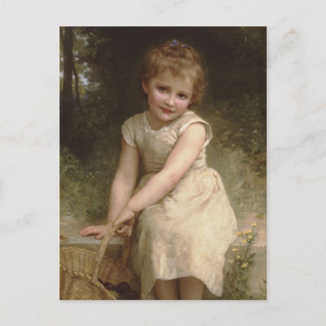 Carte Postale Les Prunes (Plums) William-Adolphe Bouguereau (Devant)