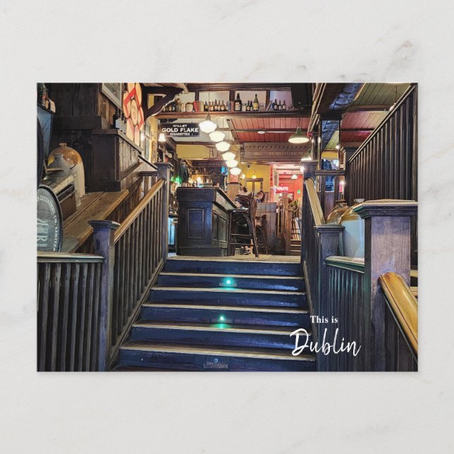 Carte Postale Les pubs de Dublin-Irlande (Devant)