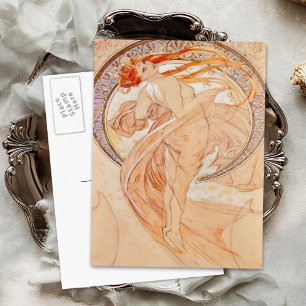 Carte Postale Les Quatre Arts - Danse, Art Nouveau