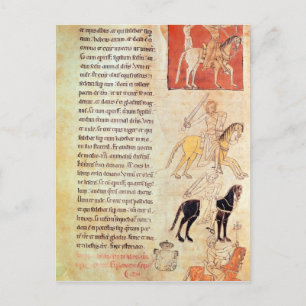 Carte Postale Les quatre cavaliers de l'Apocalypse