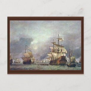 Carte Postale Les Quatre Jours De La Bataille De 1666 Capturés