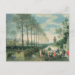 Carte Postale Les Quatre Saisons : Printemps