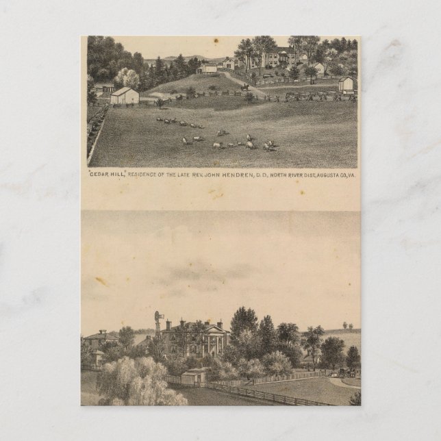 Carte Postale Les résidences de Hendren (Devant)