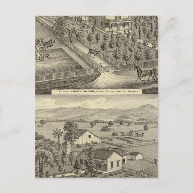 Carte Postale Les résidences de Walker, Ball (Devant)