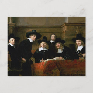 Carte Postale Les responsables de l'échantillonnage