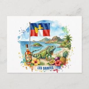 Carte Postale Les Saintes Guadeloupe Souvenirs