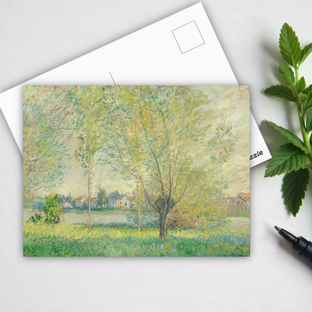 Carte Postale Les saules de Claude Monet (Créateur téléchargé)