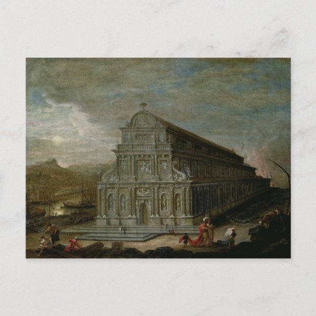 Carte Postale Les sept merveilles du monde (Devant)