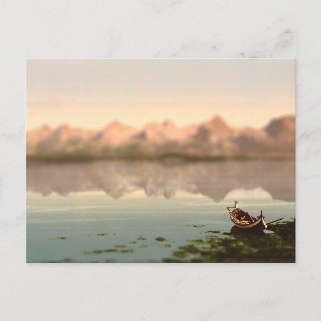 Carte Postale Les Sept Soeurs Miniature Norvège (Devant)