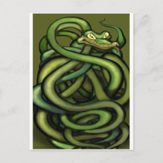 Carte Postale Les serpents