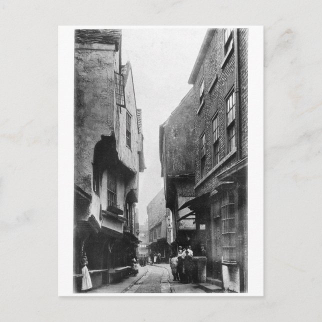 Carte Postale Les Shambles 1901 (Devant)