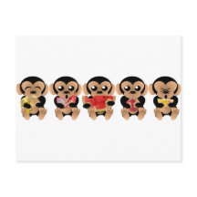 Les singes qui vêtent les fruits