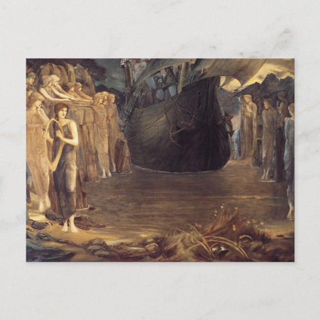 Carte Postale Les sirènes (Devant)