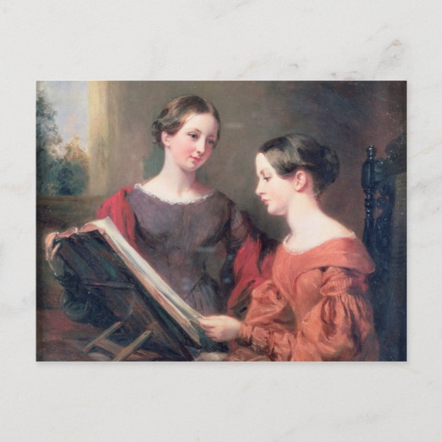 Carte Postale Les Soeurs, 1839 (Devant)